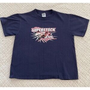 Delta Magnum Weight Blue Youth Large T Shirt. “Steve Barry’s Superstock 08”